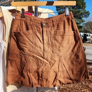 Patagonia reworked upcycled skirt from pants
